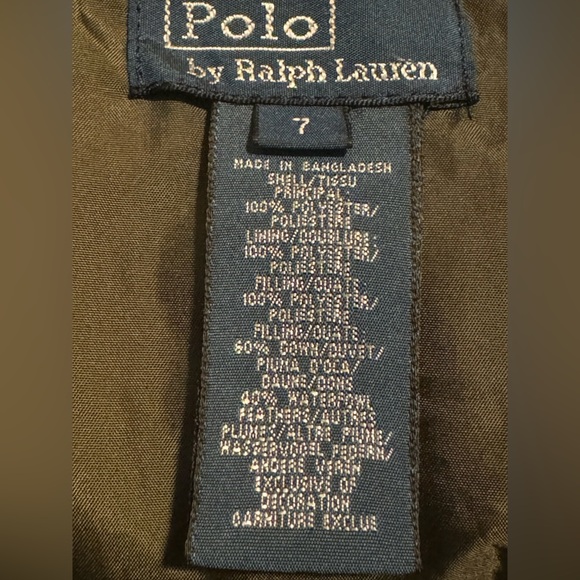 POLO RALPH LAUREN Boys' Water-Repellent Down Jacket (Big Kids) - Picture 6 of 7